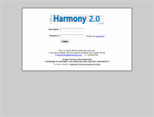 Tablet Screenshot of harmonyz.com